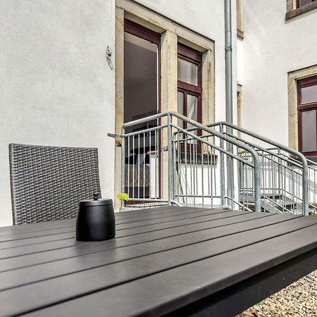 Design 2R Apartment Dresden Neustadt - Garten - Elbnahe - Airport Exterior photo