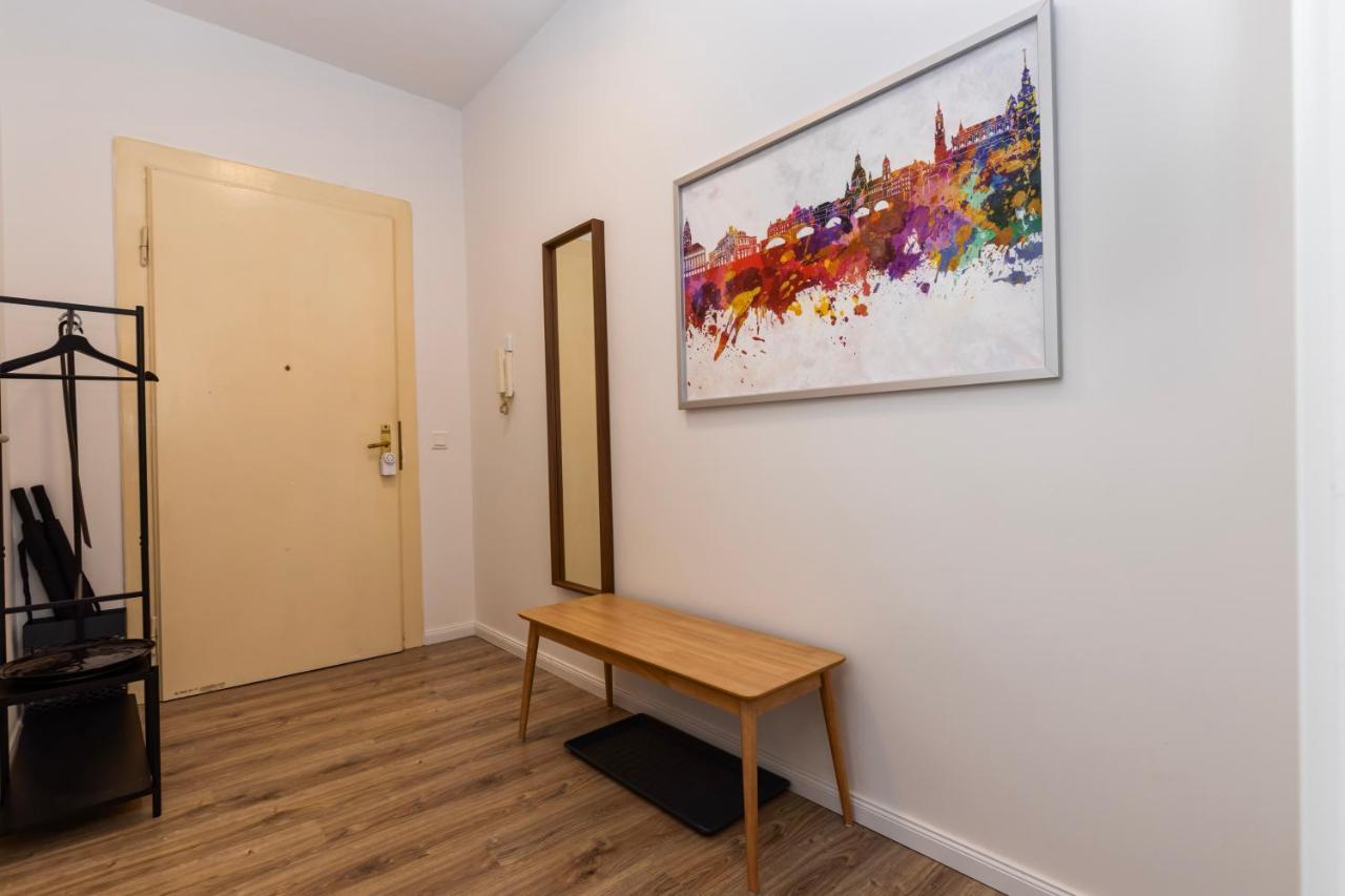 Design 2R Apartment Dresden Neustadt - Garten - Elbnahe - Airport Exterior photo
